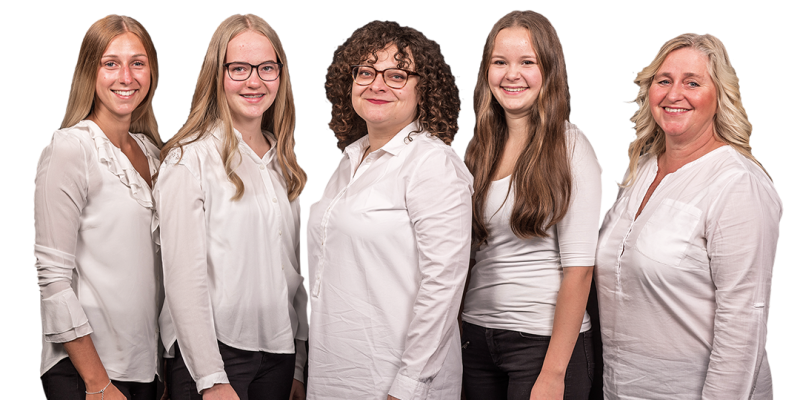 Tanja Berhorst, Sophie Westermann, Juliette Beke, Angie Fehn, Regina Berhorst