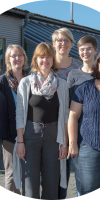 Birgit Schendel, Katharina Schendel, Petra Schröder, Anja Kaiser, Guilia Savic und Britta Kühne. Auf dem Bild fehlt Petra Fellmann.