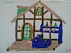 Zeichnung: Das Wirtshaus