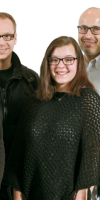 Shane Steinberg, Teamchef Sven Kühne, Sven Strickmann, Leandra Steinberg, Lars Helmer, Guido Erlenkötter und Viktor Altemark