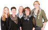 Anna-Maria Wulff, Bettina Wulfheide, Birgit Schendel, Barbara Rilka, Anja Kaiser. Im Bild fehlt Petra Fellmann.