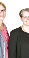Anja Borraccini, Anja Kaiser, Petra Fellmann und Laureen Risse