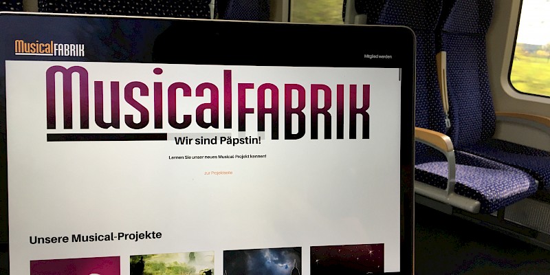 Titelbild von Unsere neue Website