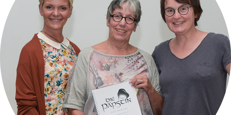 Anja Borraccini, Barbara Patschek und Hanne Nolte-Brändel