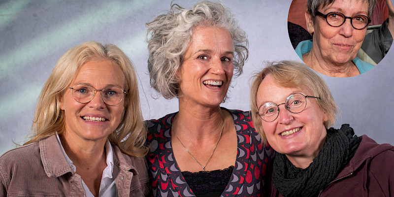 Barbara Petschik, Hanne Nolte-Brändel, Teresa Winkler und Ingrid Gabele